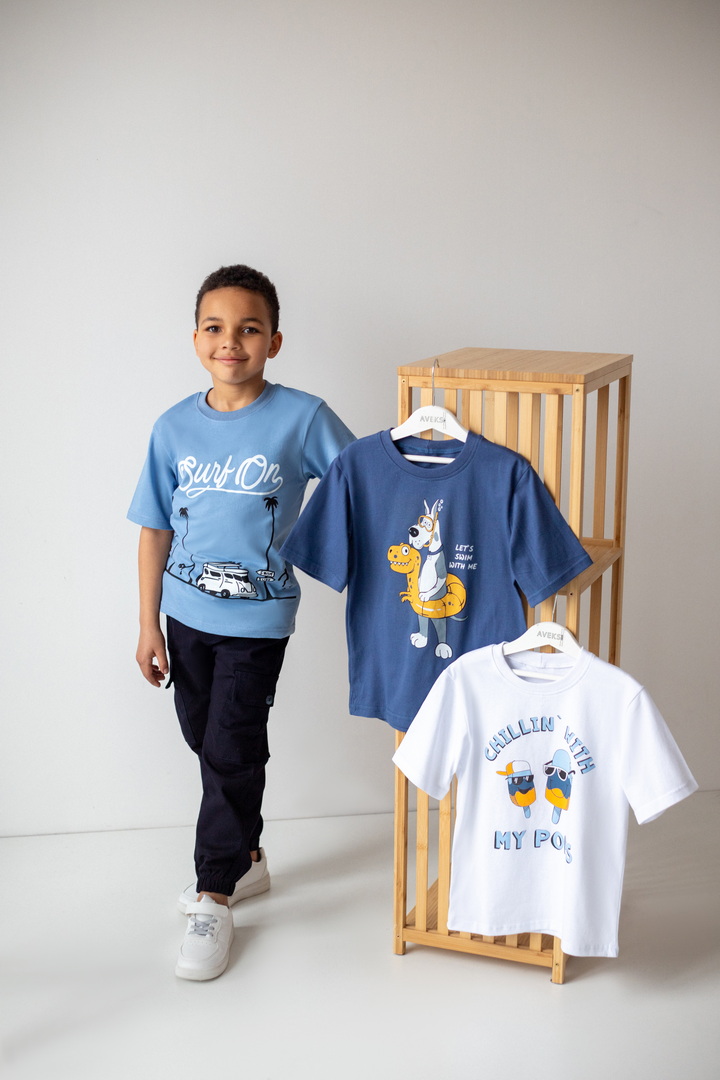 Комплект для хлопчиків з 3-х футболок